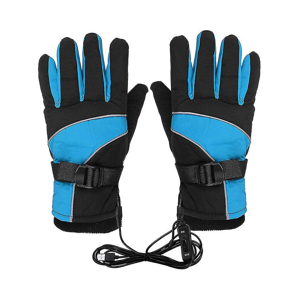 12V Winter Warm Electric Heated Gloves Usb Charging Motorcycle Motorbike Scooter 5413367692408