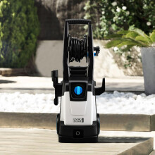 (2000W, 100BAR, With Wheels) 1400-2500W Electric Pressure Washer High Power Jet Wash Garden Car Patio Cleaner