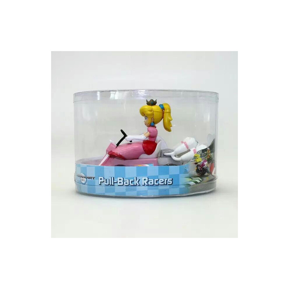 (Mary) Super Mario Pull-back Car 7 types of red treasure, green treasure, green dragon, orangutan, flame dragon toys-image-OPC-PDTW7JZ-NEW