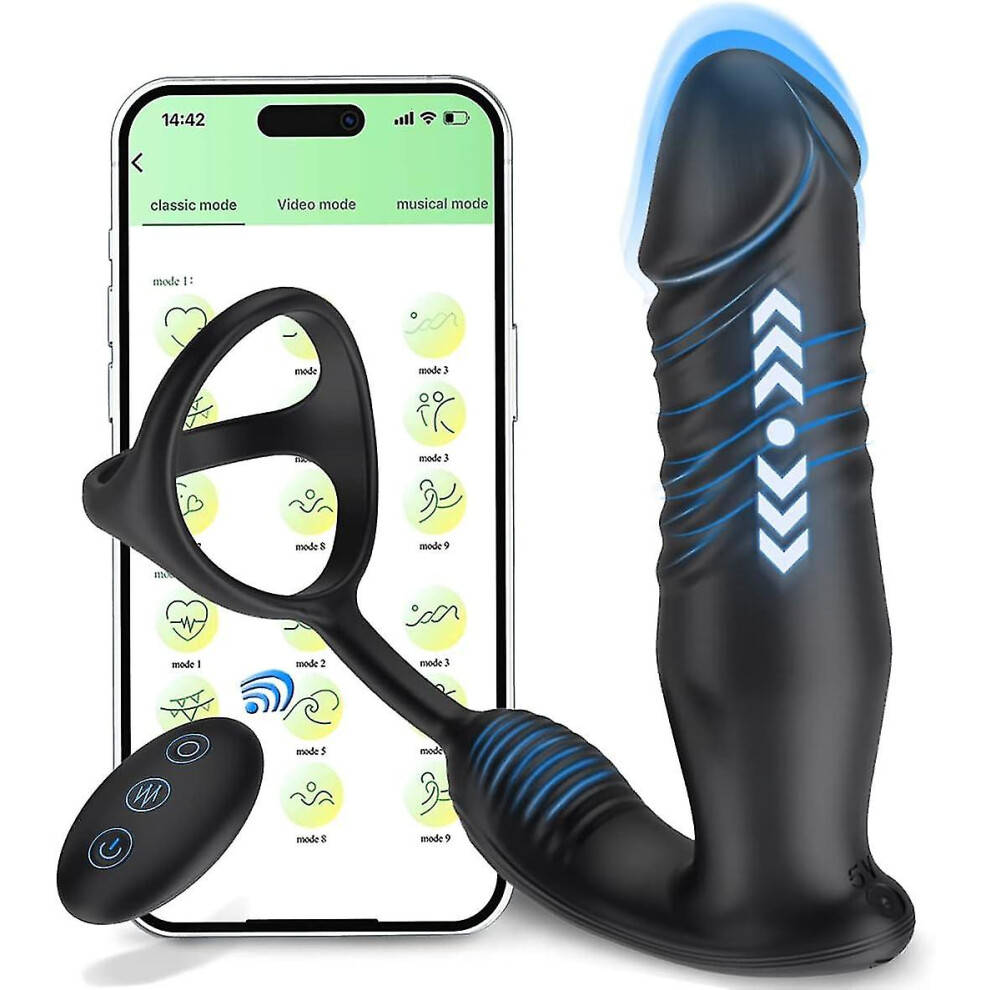 Fully Vibration Telescopic Prostate Massage, Personal Massage Device