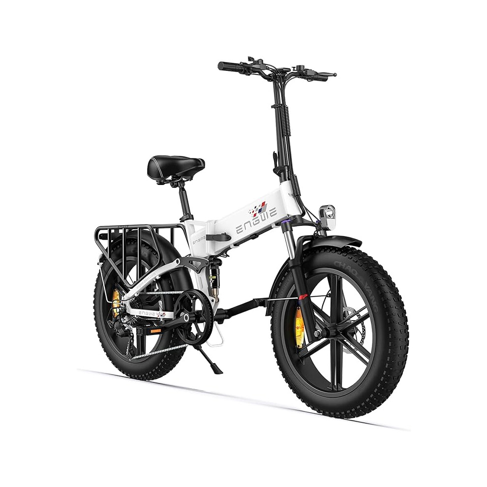 ENGWE ENGINE X 250w Folding Electric Bike (White)