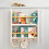 Noa and Nani Elene Display 2 Tier Shelf Bookcase Wall Mounted & Coathook 1