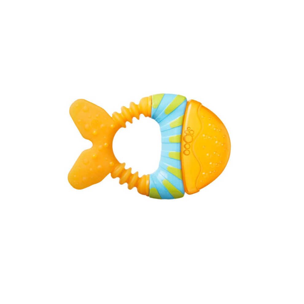 Teethe And Cool Waterfilled Teether With Textured Surfaces, BPA-Free, 4m+Nuby Silicone Teethe-EEZ Teether