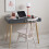 Noa and Nani Frank Desk in Dark Grey and Natural Pine 1