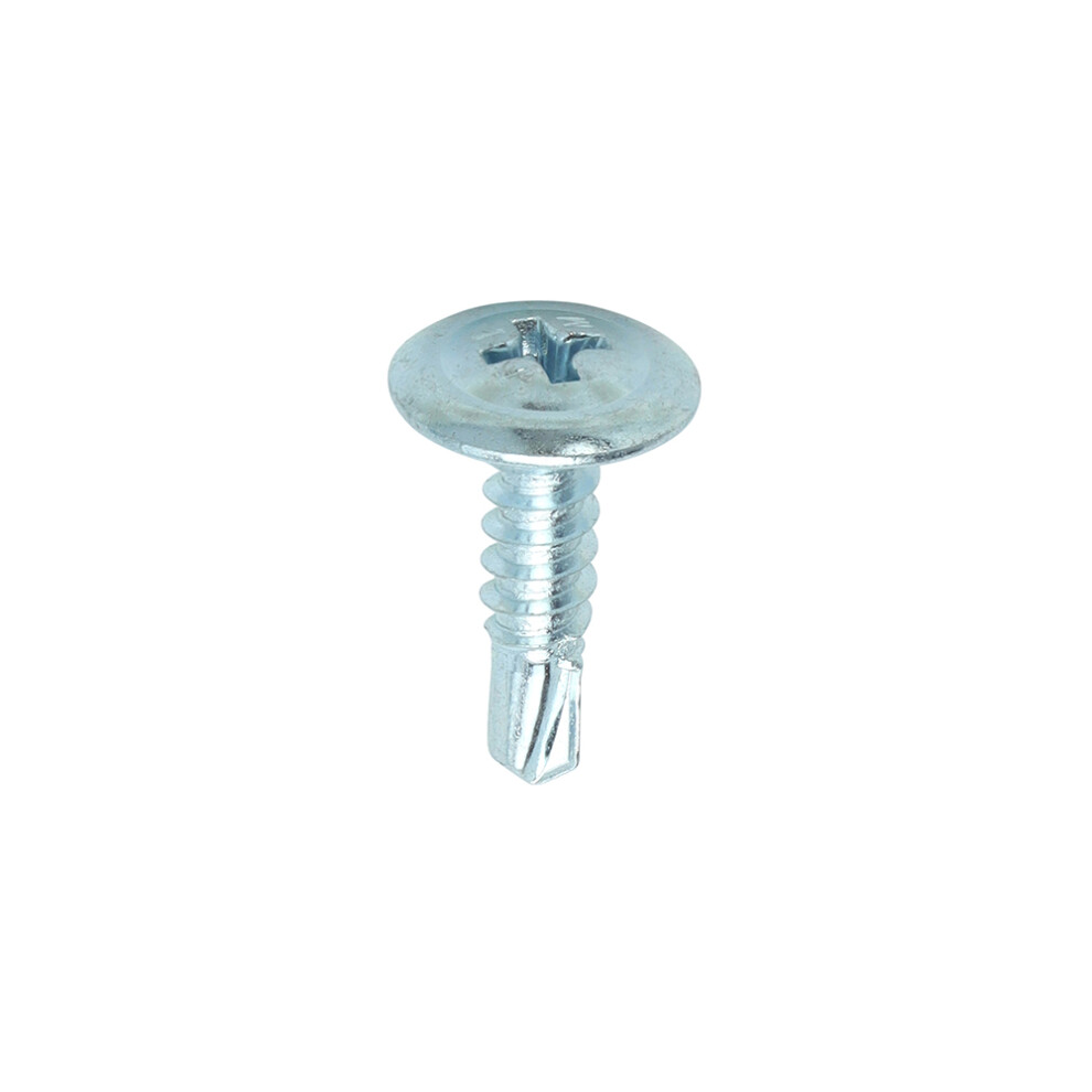 TIMCO Self-Drilling Metal Framing Pan Head Silver Screws - All Sizes