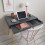 Noa and Nani Frank Desk in Dark Grey and Natural Pine 3