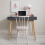 Noa and Nani Frank Desk in Dark Grey and Natural Pine 4