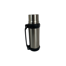 (Silver, 1.2L) Hampton&Stewart Stainless Steel Vacuum Flask