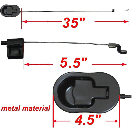 Recliner Replacement Parts -  With Cable 1