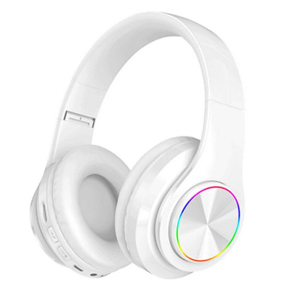 (White) Over Ear Bluetooth Wireless Headphones White 5413367705962