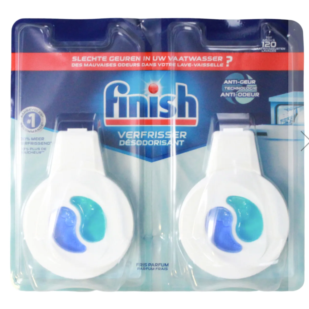 Finish Anti-Odour Vaporiser - 2 Pack