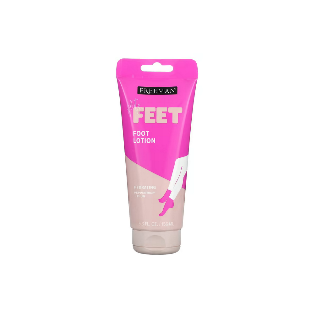 Freeman Beauty, Hydrating Foot Lotion, Peppermint & Plum, 159ml