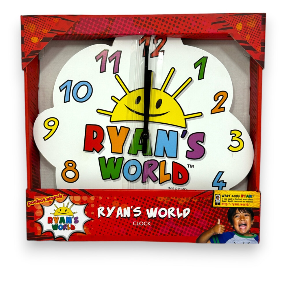 Ryans World Ryan's World Analogue Sunshine Clock