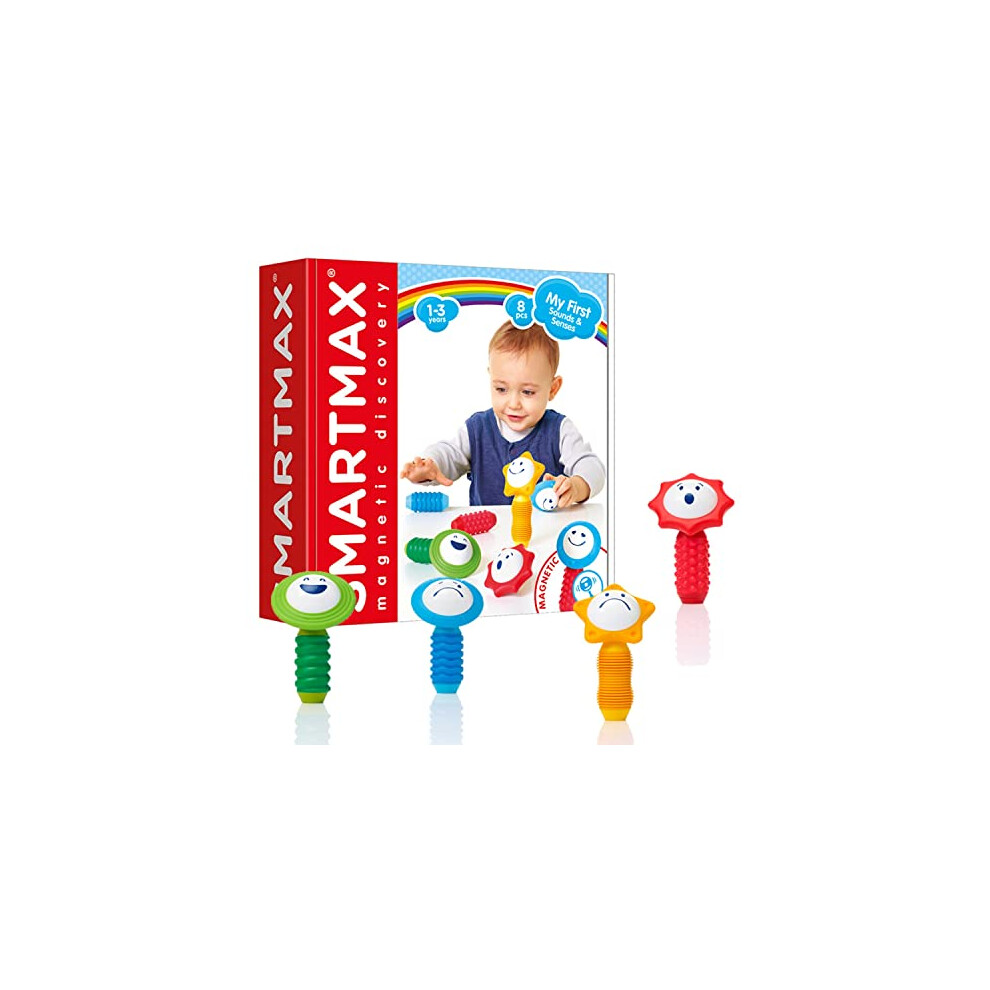 SMARTMAX - My First Sounds & Senses, Magnetic Discovery Play Set, 8 pieces, 1-3 Years