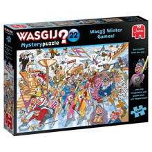 Jumbo, Wasgij Mystery 22 - Winter Games,?Jigsaw Puzzle for Adults, 1000 Piece