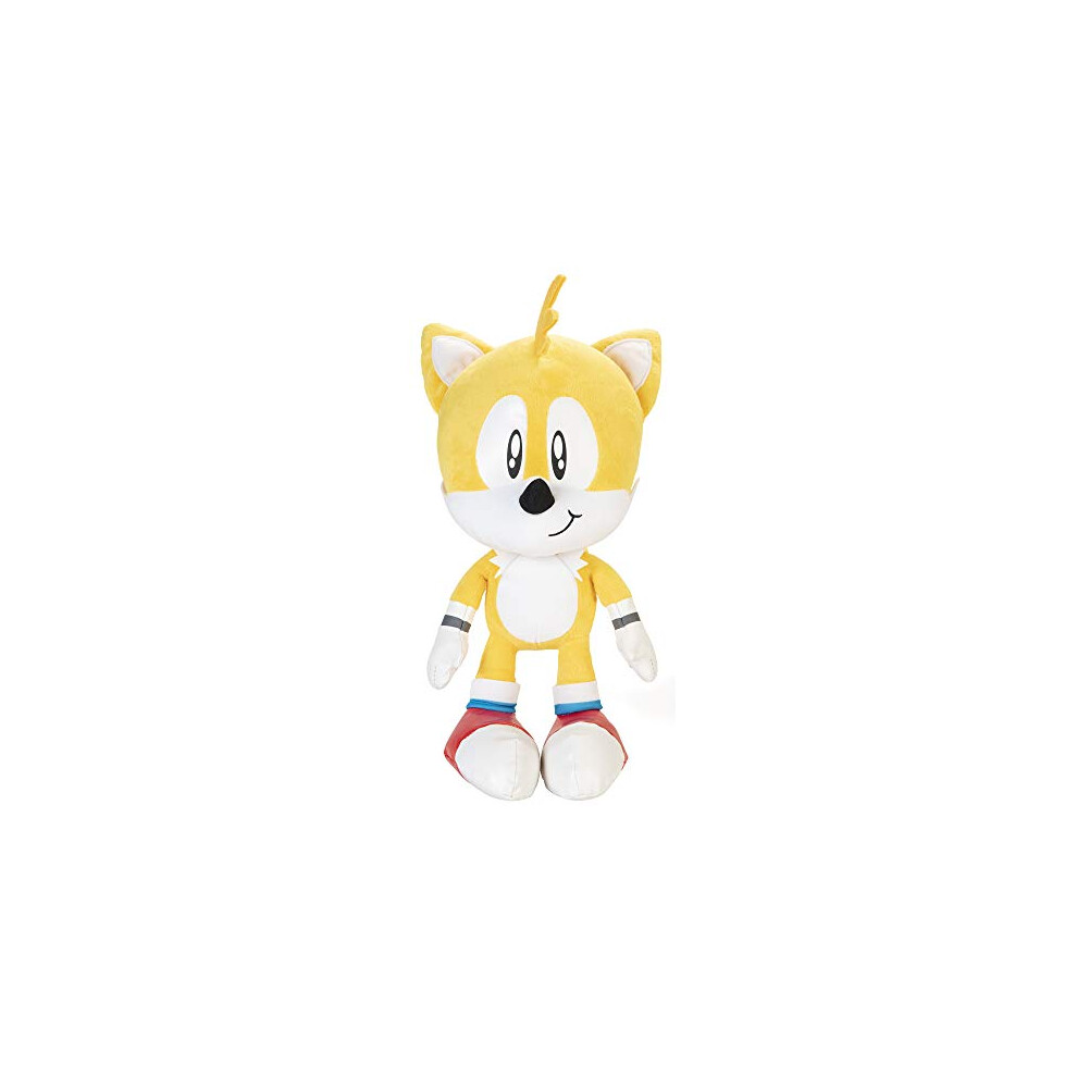 New Jumbo Plush, 28? / 45Cm Tall Plush Made Of Premium Soft Material, Suggested For Ages 3+ Sonic The Hedgehog Tails
