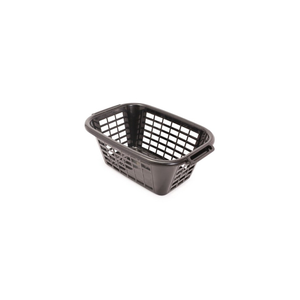 ADDIS 505606 RECTANGULAR LAUNDRY BASKET BLACK