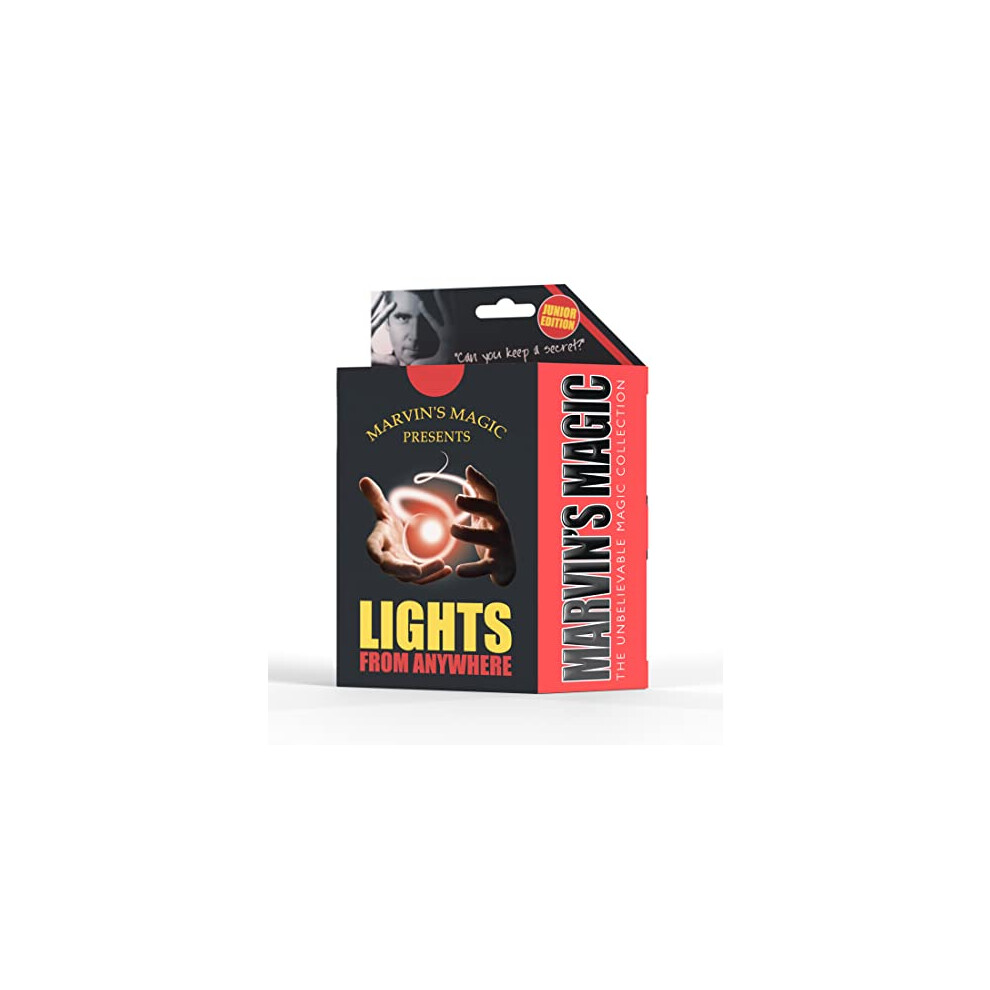 Marvin's Magic - Lights From Anywhere - Junior Edition - Professional Children's Tricks Set - Amazing Magic Tricks For Kids - Includes Light Props and