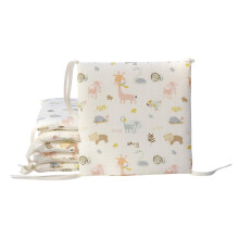 Children's Crib 6 Piece Breathable Mesh, Crib Bedding Set Boys And Girls Crib Bedding, Bump Proof Quilted Soft Cotton Crib Liner