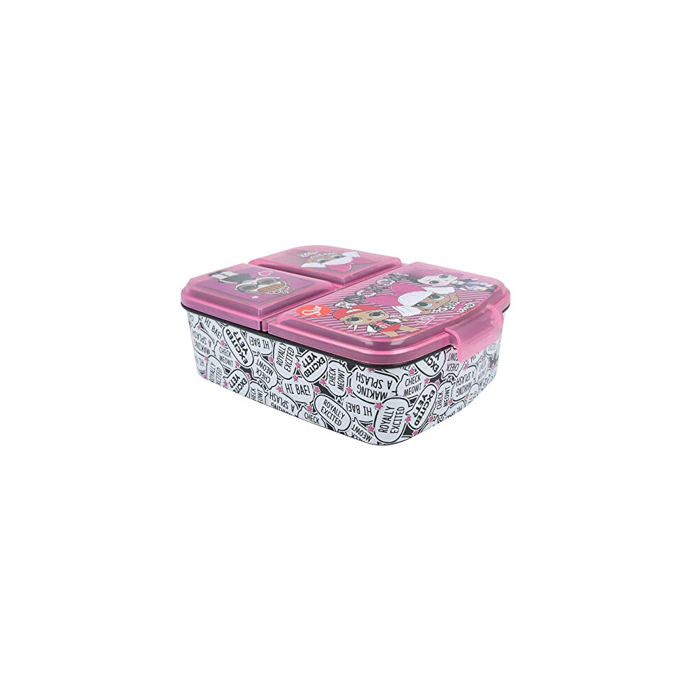 Stor |Multi Compartment Sandwich Box LOL Surprise Rock On