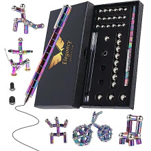 Elegancy Fidget Pen Magnetic Balls | Magnetic Pen Cool Gadgets Fidget Toy | Fidget Toys Gifts for Him Gifts for Her | Birthday Gifts for Women Men