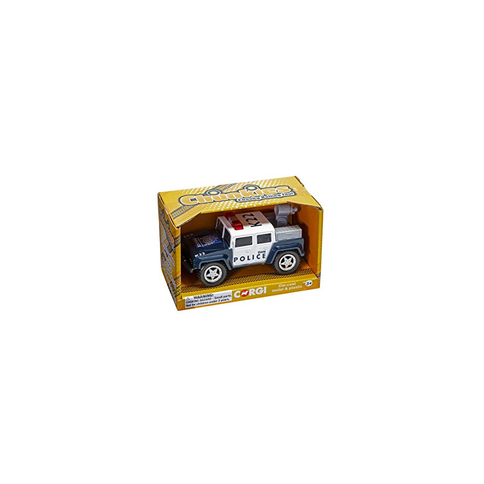 Corgi CH075 Chunkies Off Road DHN Police U.K, collectable kids play vehicles