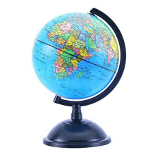 EXERZ Educational World Globe 20cm Swivel Rotating Desk Top Globe - Diameter 20cm (Italian Map)