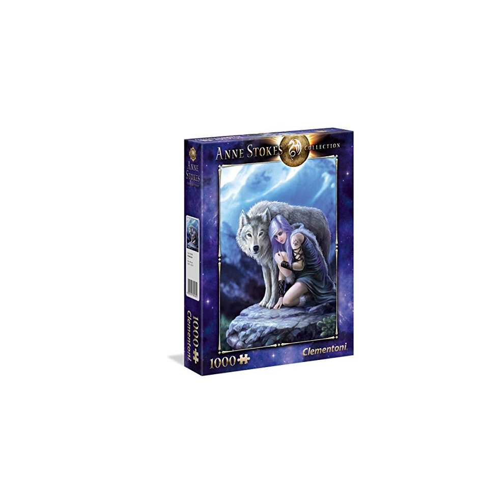 Clementoni - 39465 - Anne Stokes Collection - Protector puzzle for adults and children - 1000 pieces