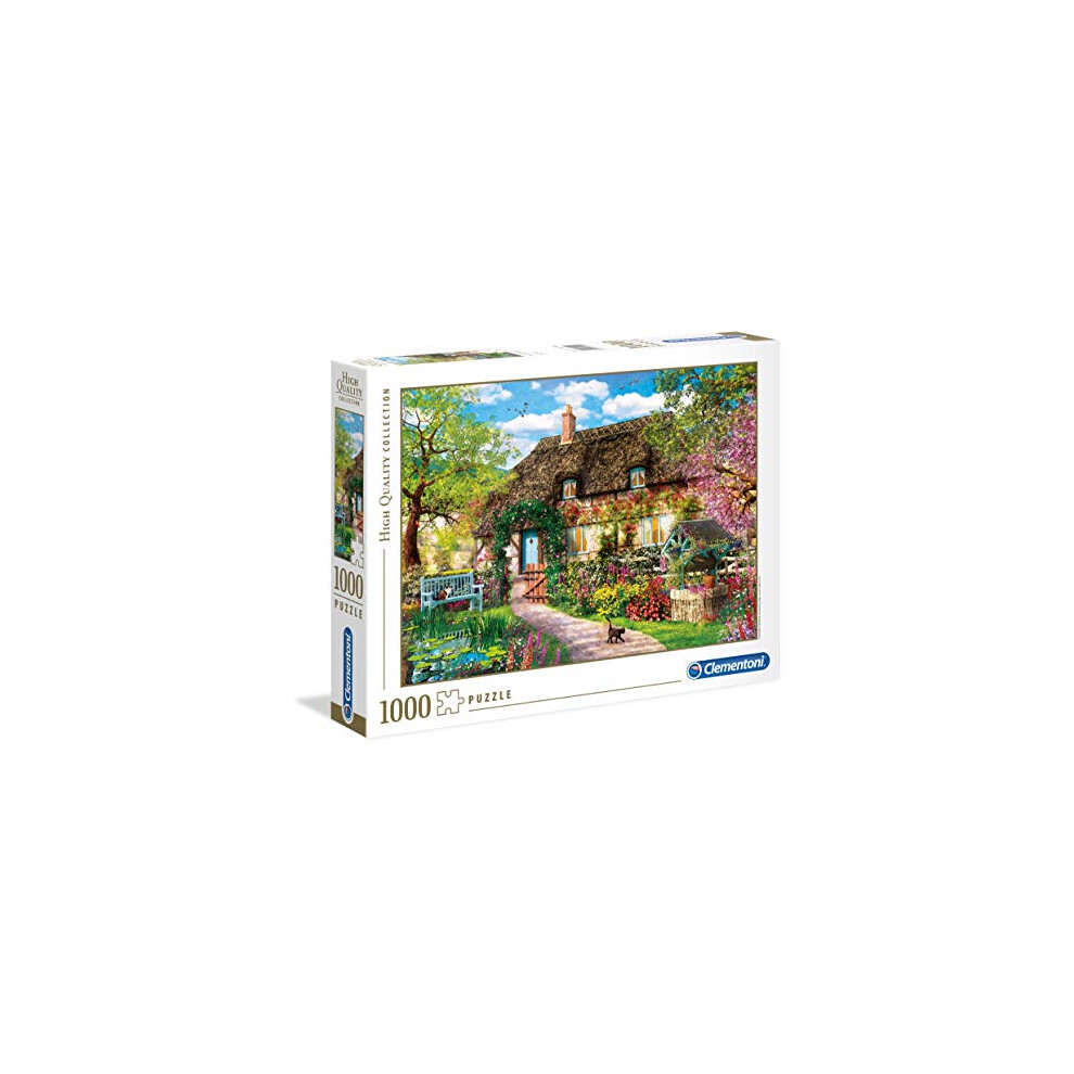 Clementoni - 39520 - Collection Puzzle - The Old Cottage - 1000 pieces - Made in Italy - Jigsaw Puzzles for Adult