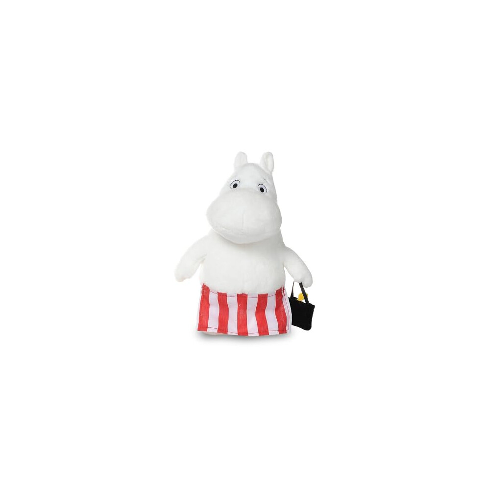 AURORA World 13203 Moomin Soft Toy, White,Red, 17cm