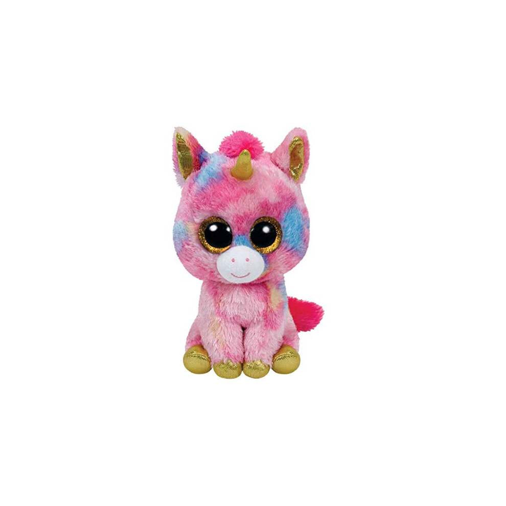 TY TY36819 Fantasia Unicorn Large Boo 40cm Einhorn, Pink, 42 cm