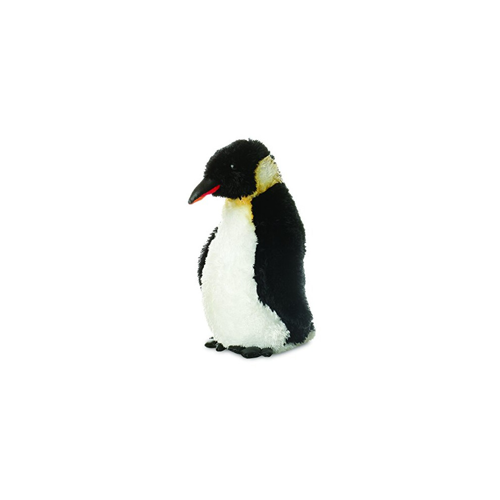 AURORA, 31194, Mini Flopsie Emperor Penguin, 8In Soft Toy, Black and White