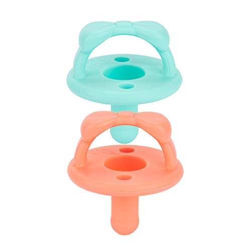 Itzy Ritzy Sweetie Soother Pacifier Set of 2 Silicone Newborn