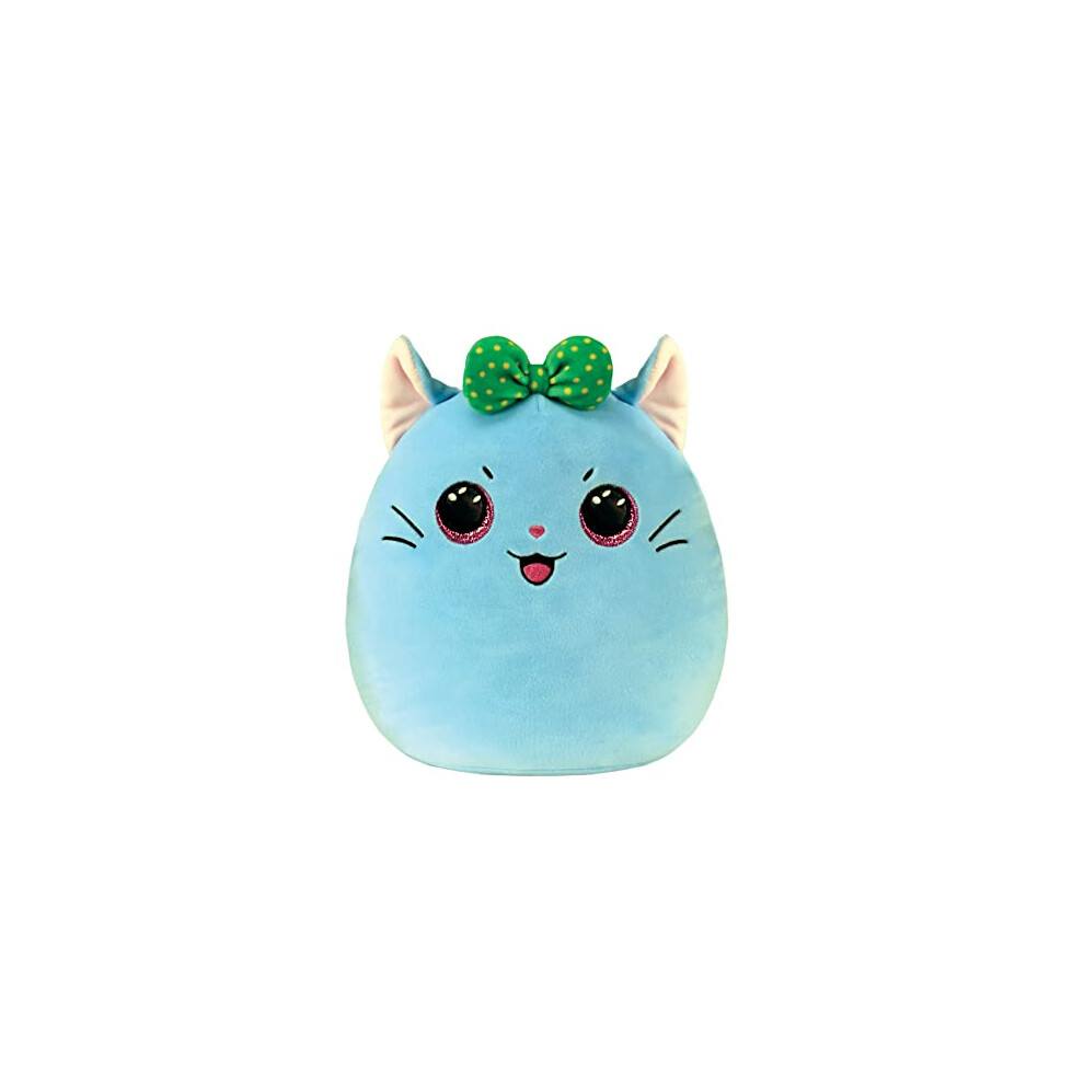 TY Toys Squish a Boo Cat Kirra - 31 CM, Green (2009315)