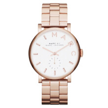 Ceas de damă Marc Jacobs MBM3244 Baker placat cu aur roz