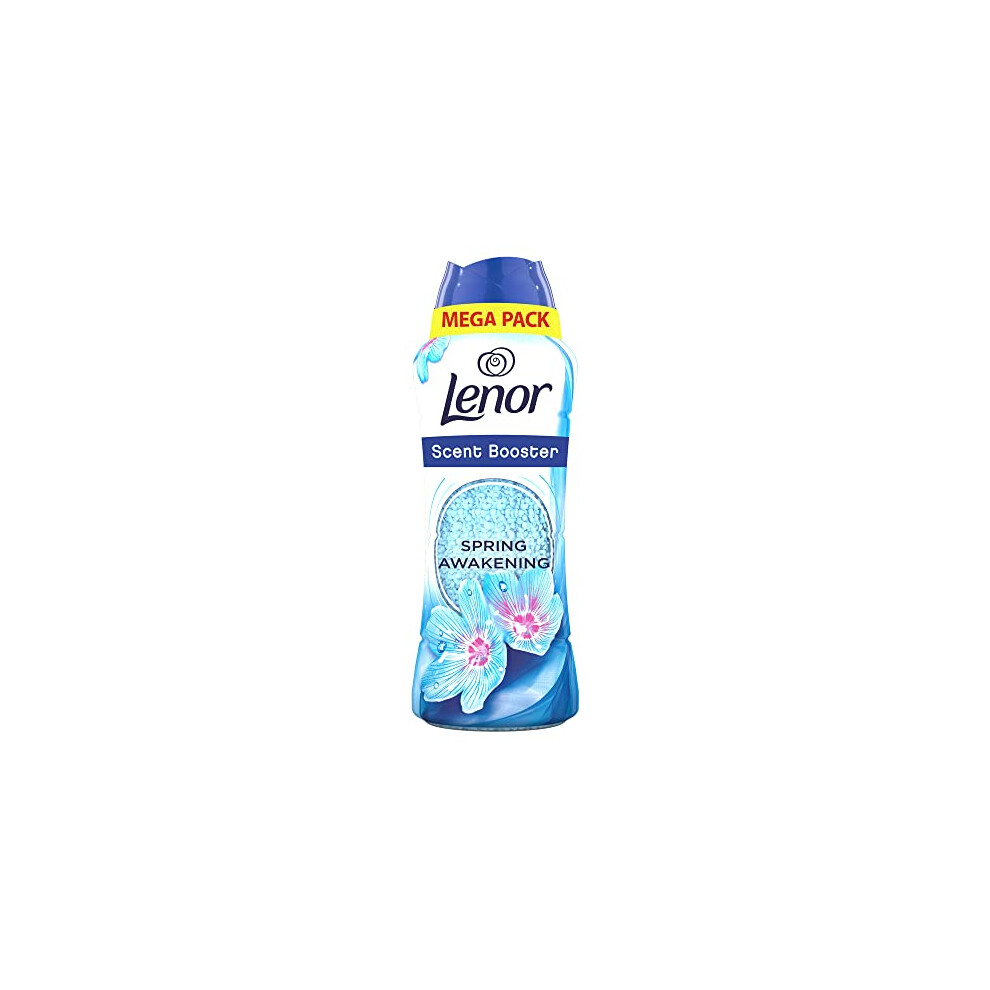 Lenor In-Wash Laundry Scent Booster Beads, 570g, Spring Awakening, Floral Scent, A Boost Of Freshness For Up To 12 Weeks In Storage