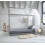 Noa and Nani Kara Single 4 Poster Bed Frame in Silk Grey 2
