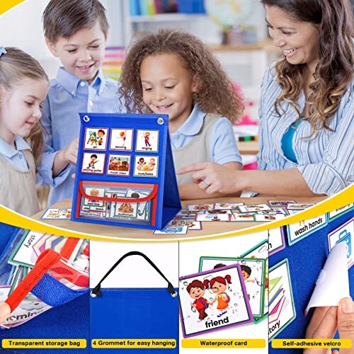 Visual Timetable Children Daily Routine Chart with 70 PECS Cards Now ...