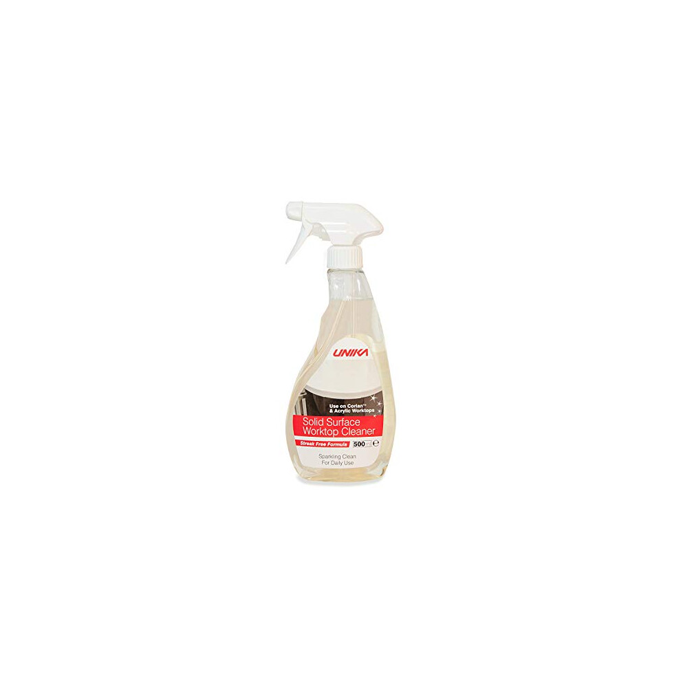 Unika Solid Surface Worktop Cleaner, 500Ml