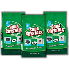 3 x Dri Pak Soda Crystals 1kg - Multi-Purpose Cleaning Powder for Pots & Pans, Sinks, Drains, Laundry & Patios