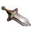 Conan The Barbarian Metal Sword with Plaque 2