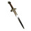 Conan The Barbarian Metal Sword with Plaque 1