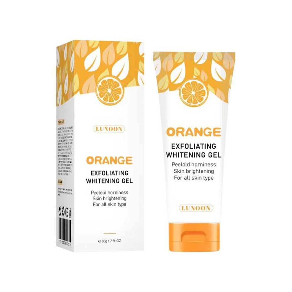 Peeling Gel For Face Orange Brightening Moisturizer All Types