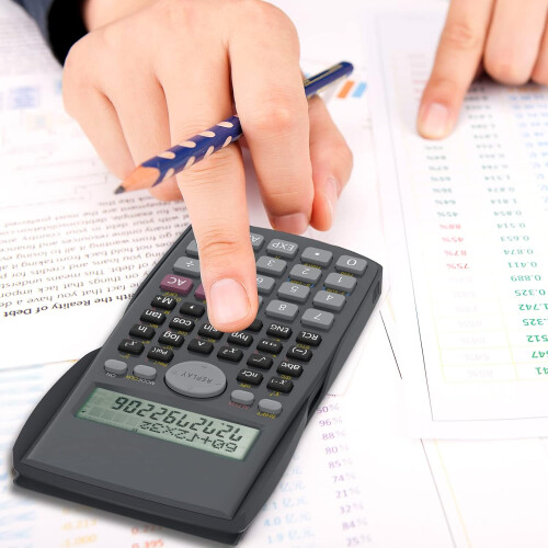 Calculatrice scientifique d'ingénierie à 2 lignes 1