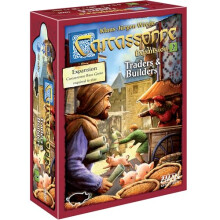Z-Man Games | Carcassonne Traders & Builders | Board Game EXPANSION 2 | Ages 7 and up | 2-6 Players | 45 Minutes Playing Time