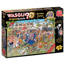 Jumbo, Wasgij Original 40 - 25th Anniversary Garden Party, Jigsaw Puzzles for Adults, 2 x 1000?piece