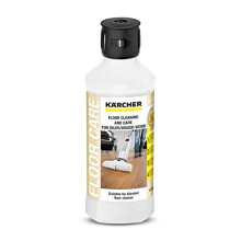 K?rcher floor cleaning and care RM 535 for oiled and waxed wooden floors, for a streak-free, silk matt shine, 500ml concentrate makes 40l cleaning