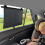 Goodyear 2Pc Car Window Roller Blinds Sun Shade Visor UV Protection Mesh Kids 3