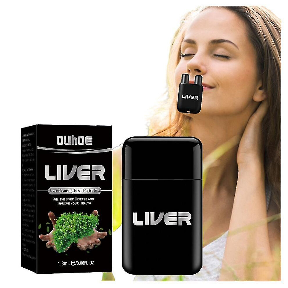 Aihontai Vegan Liver Cleanse Detox & Repair Nasal Herbal Box Lung Cleaning