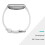 Fitbit Fitbit Versa Lite 40mm Silver Dial with White Silicone Strap - Fitness Smartwatch, 4-Day Battery, Heart Rate, Sleep, Activity Tracking, Notifications 3
